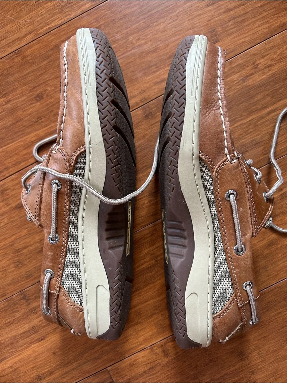 Sperry Men's Tan Leather Billfish 3-Eye Boat Shoes